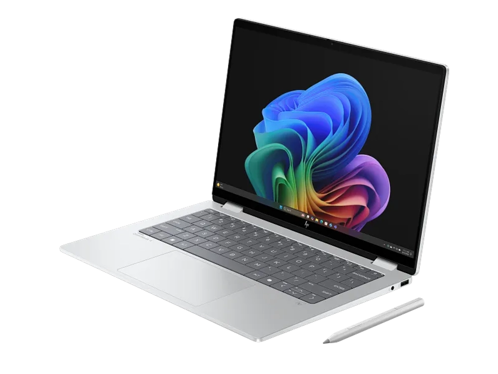 Ноутбук HP OmniBook X Flip 2-in-1 Laptop Next Gen AI 14-fm0015ci 14" - Glacier Silver (C1UM9EA)