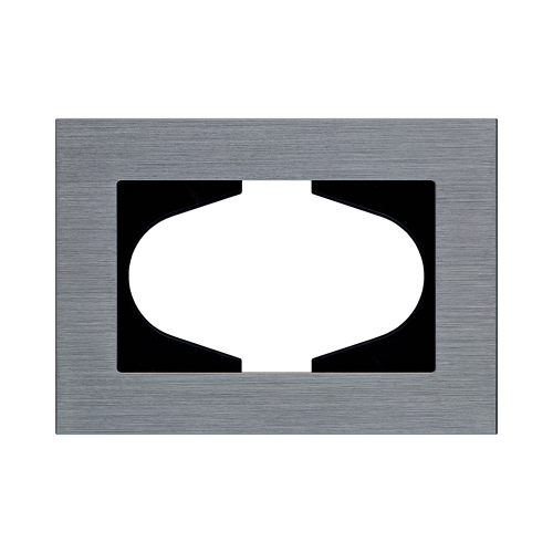 Рамка для двойной розетки, серый Kollinger Reflex AL RA120GY