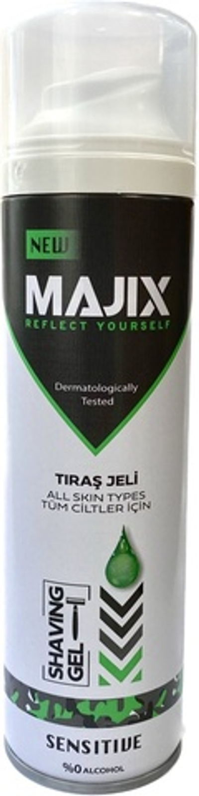 MAJIX Гель д/бритья Sensitive 200мл.