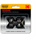 СМЕННЫЕ КАССЕТЫ Д/БРИТЬЯ KODAK PREMIUM RAZOR ( 3 ЛЕЗ. 2 ШТ) 5116