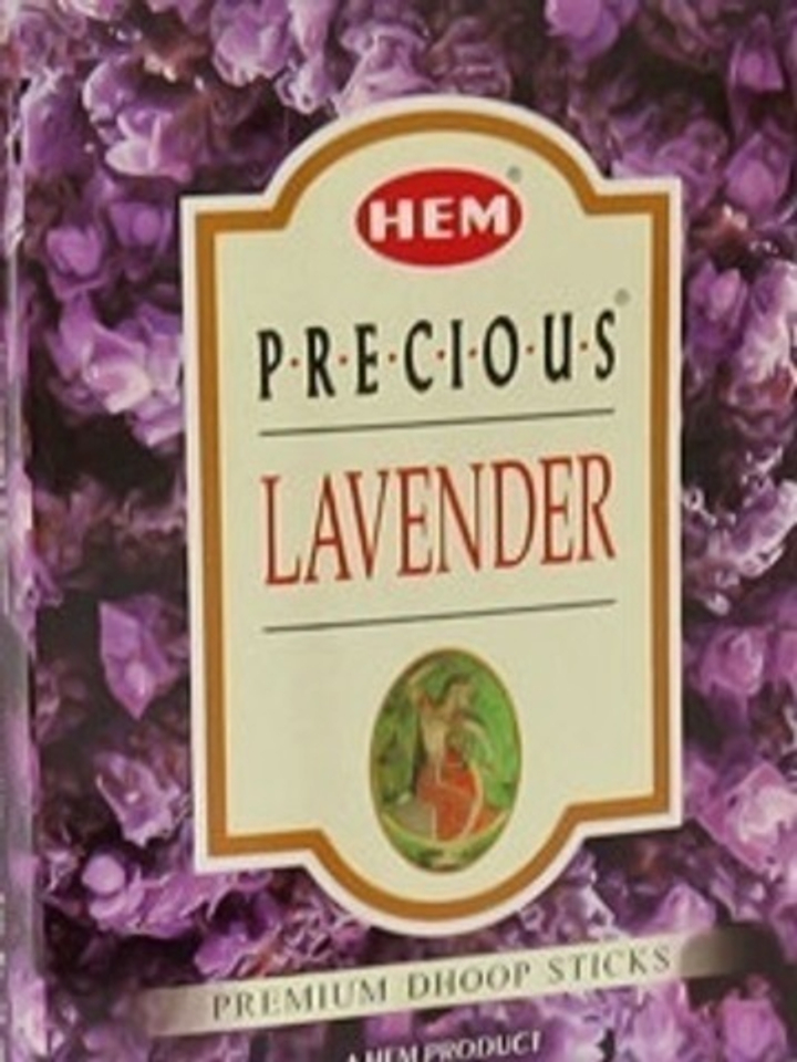 HEM Precious Lavender безосновное Благовоние Драгоценная Лаванда, 75 г
