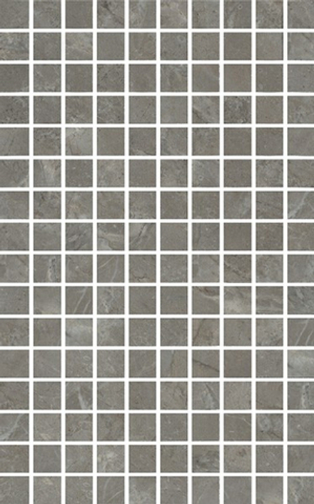 Декор Кантата мозаичный серый глянцевый (MM6434)
