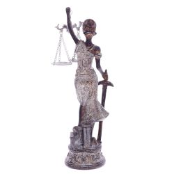 GAEM Фигурка декоративная "Фемида", L11 W7,5 H30 см