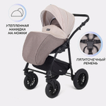Детская коляска Rant Siena New 2 в 1 09 коричневый-бежевый