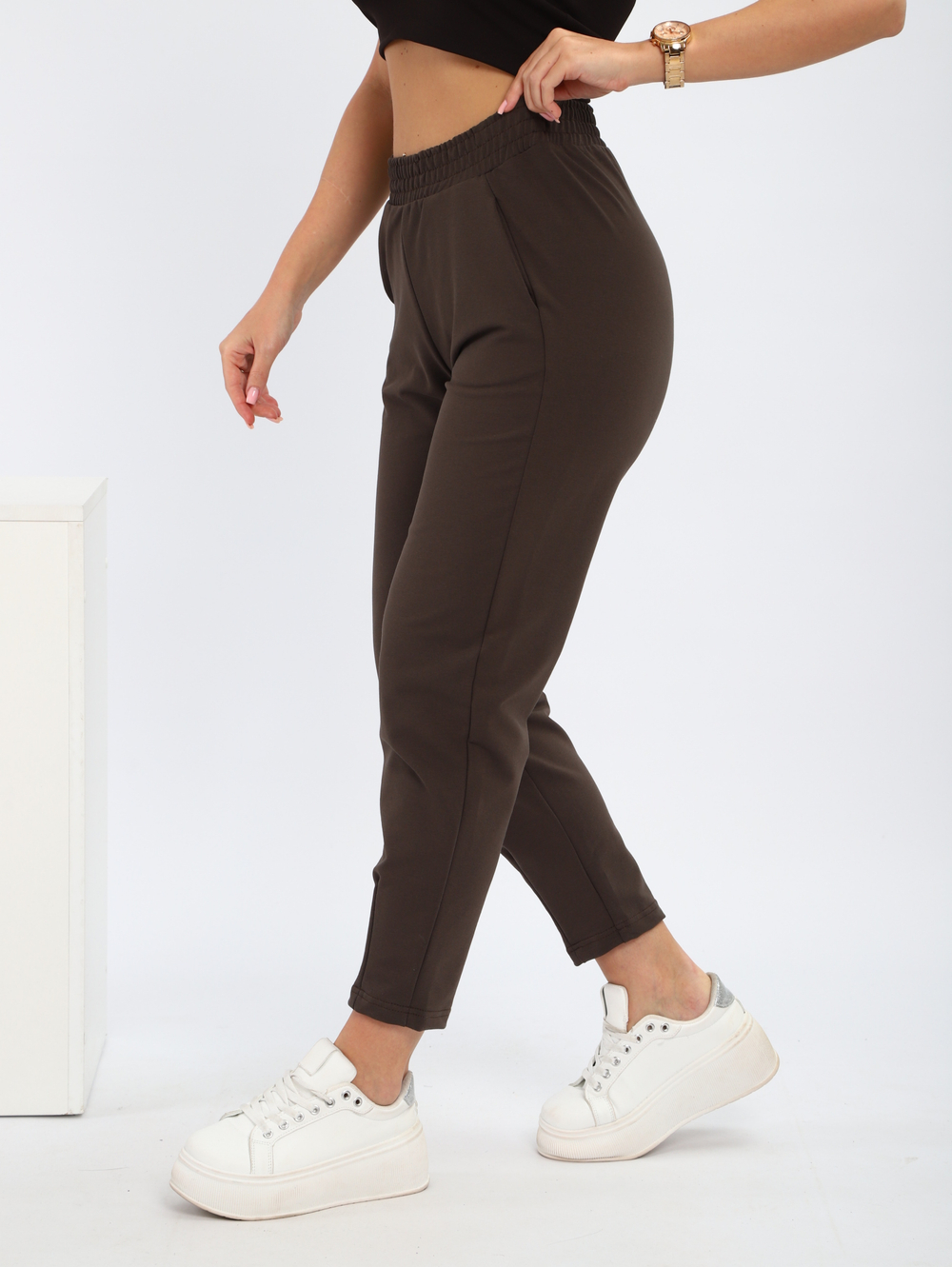 Брюки "Клэр" коричневые