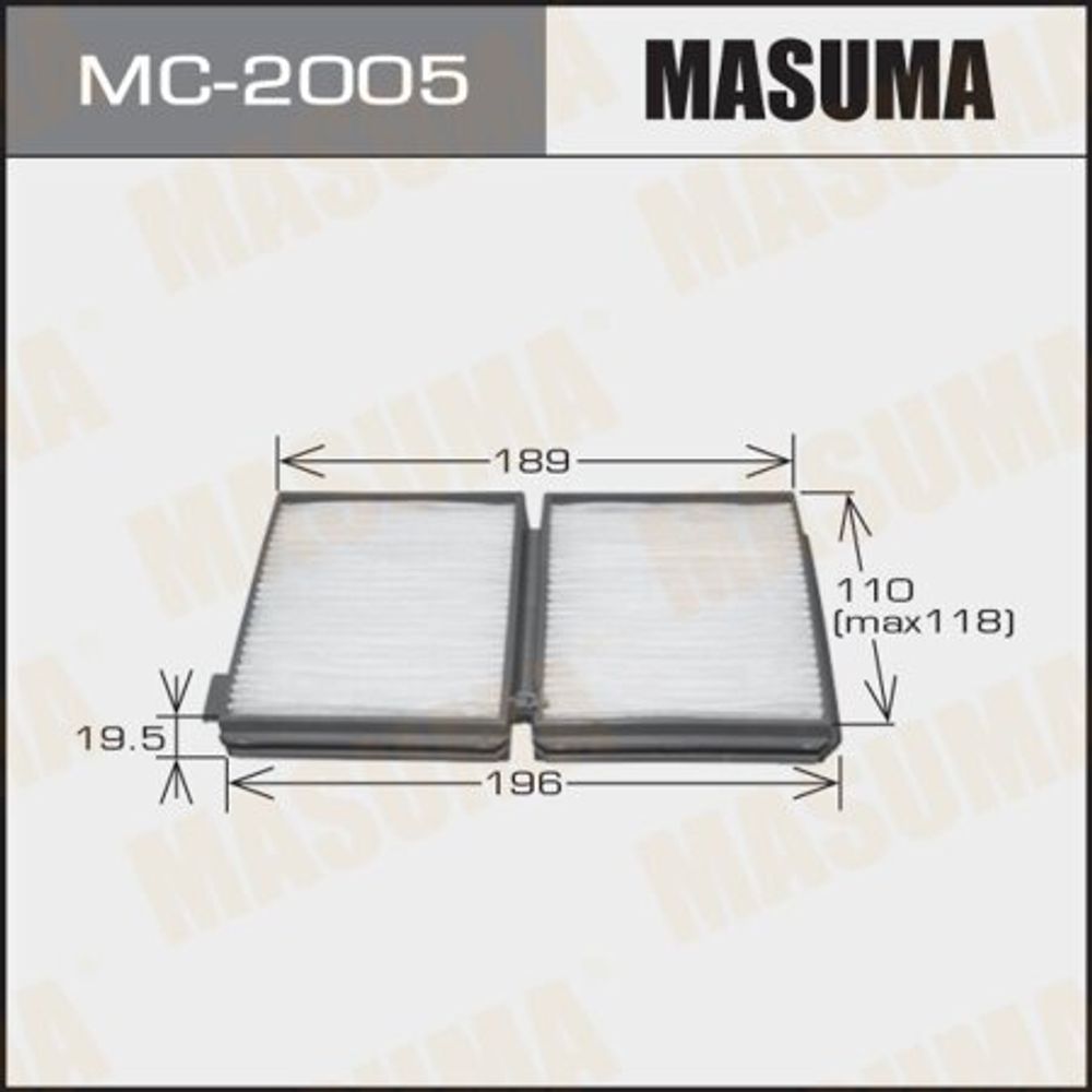 LAC-150  MASUMA   AC-1882 /MC- 2005 Фильтр салонный