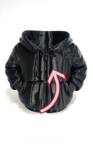 Уценка! Подставка для карандашей "Худи", 13 см высота, 3D печать, черная