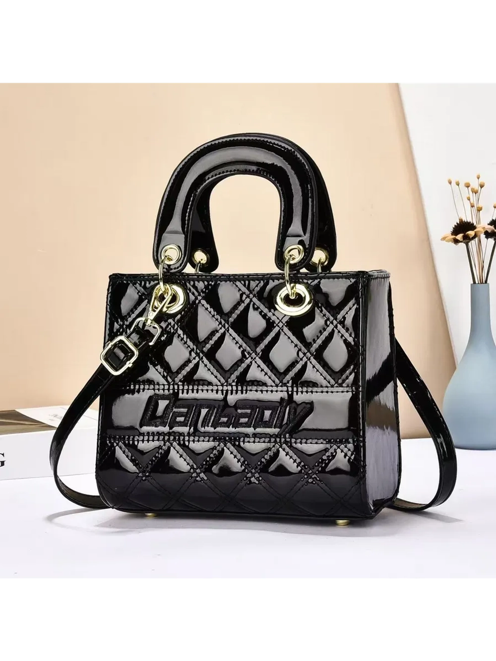 Ручки для сумки лакированные