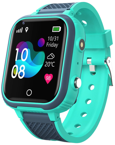 Детские умные часы Smart Baby Watch LT-21 4G Wi-Fi, зеленый