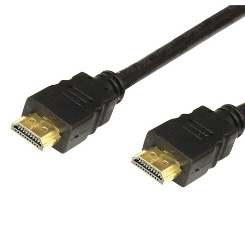 Кабель BaseTech HDMI(M)―HDMI(M) v2.0, 4K, экран, 0.5м, чёрный (BT-HDMI-HDMI-0.5M-BK)
