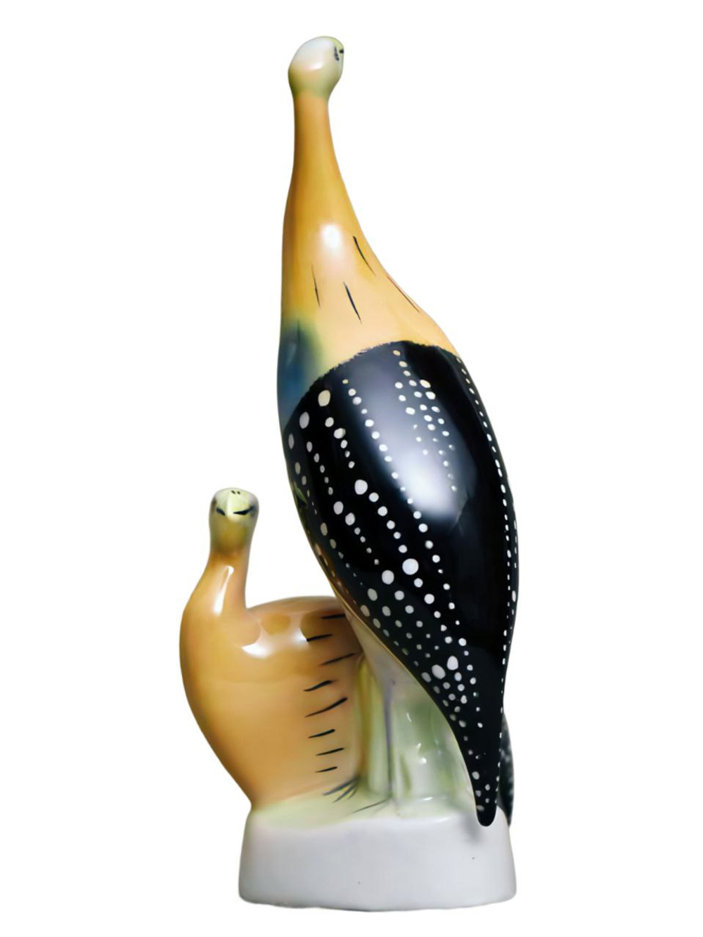 Фарфоровая статуэтка "Цесарки" Hollóháza