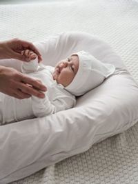 Чепчик с рюшей "Сливки" 0+