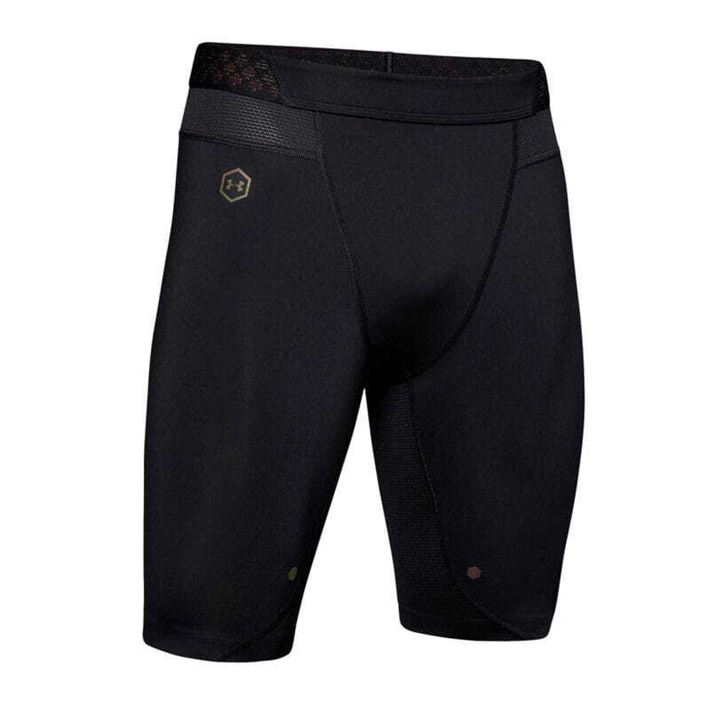 Мужские шорты теннисные Under Armour Men's UA RUSH Compression Shorts - black