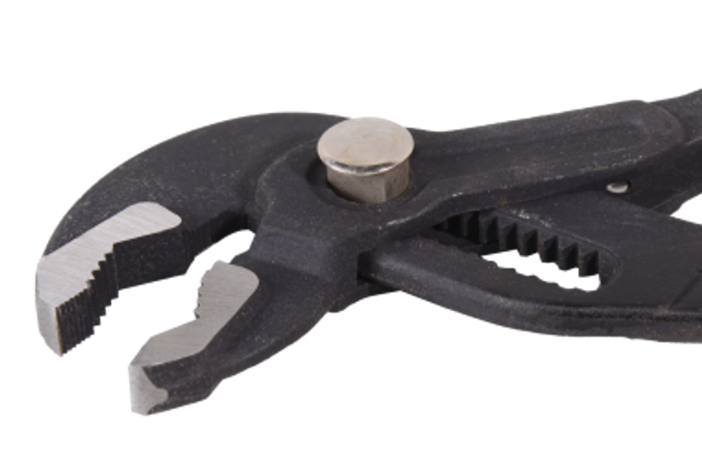 Клещи переставные, 250 мм., кнопочные, обливные рукоятки Вихрь