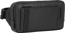 Сумка на пояс Piquadro David CA6204S130/N черный натур.кожа