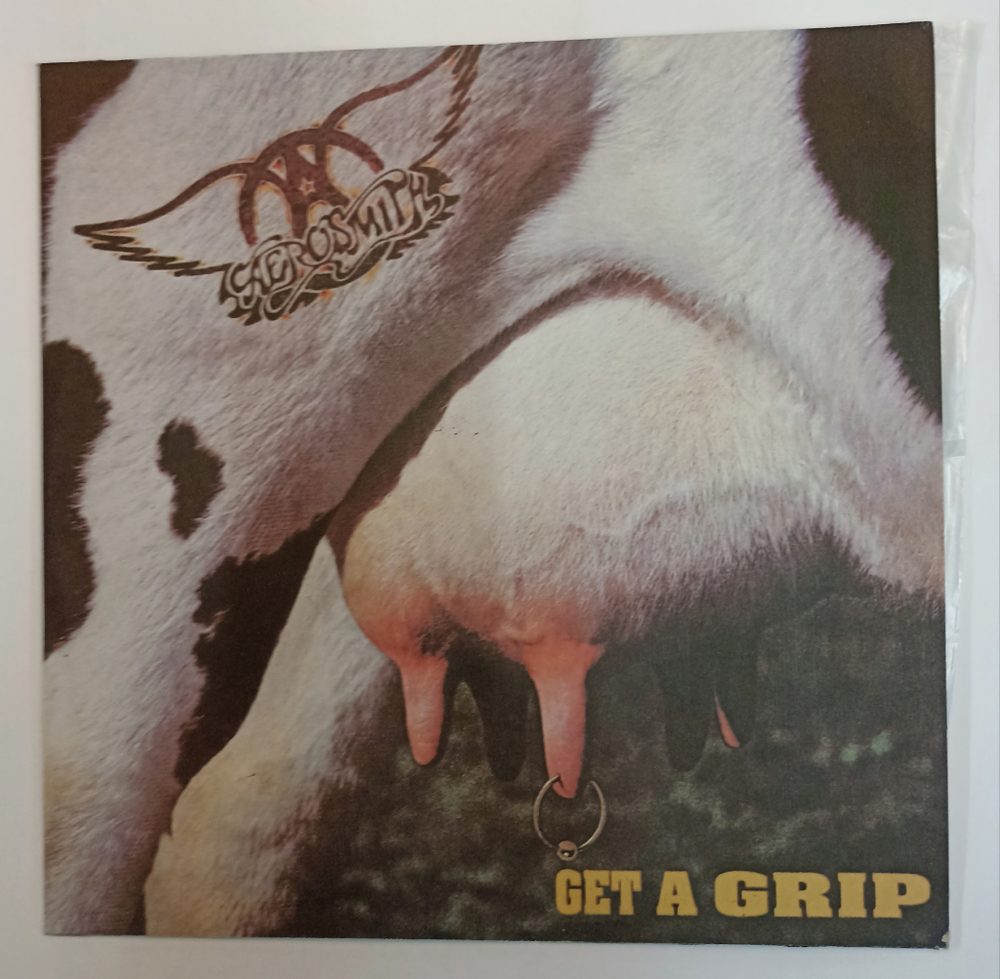 Винтажная виниловая пластинка LP Aerosmith Get A Grip (Россия 1993)