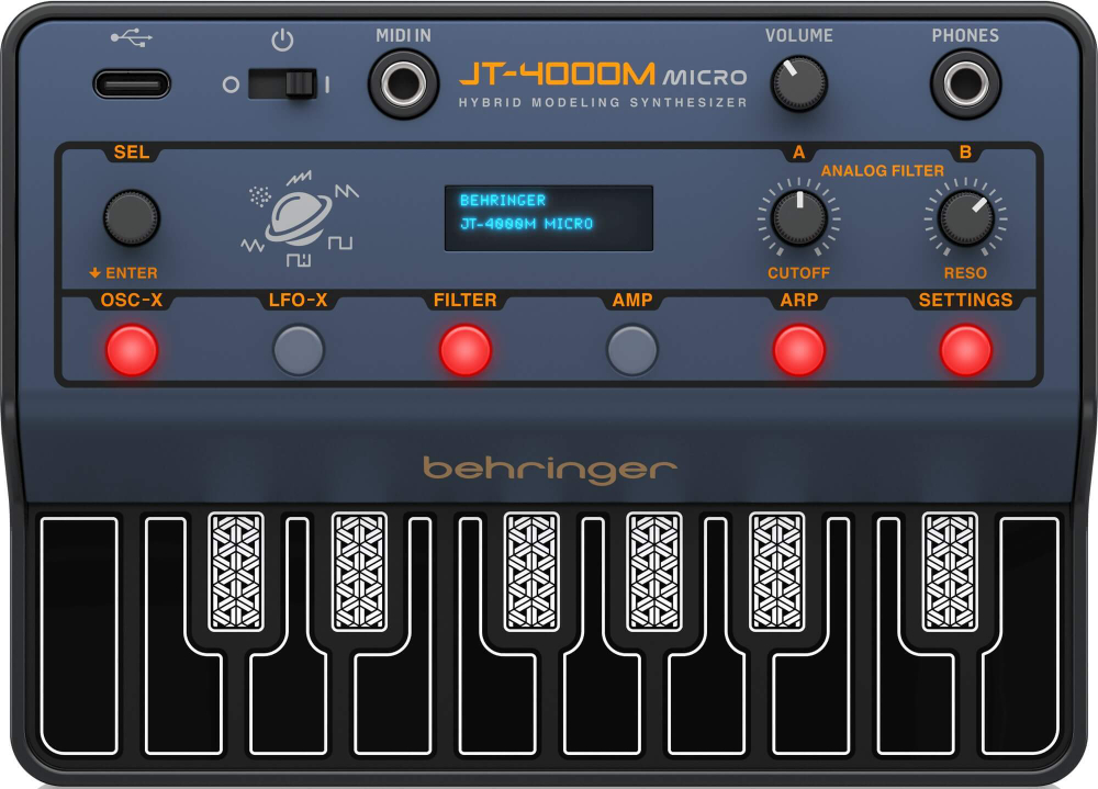 Синтезатор BEHRINGER JT-4000M MICRO