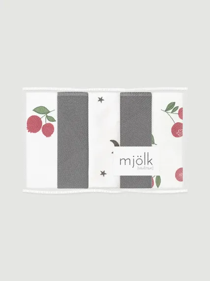 Нагрудник Mjolk текстиль 5 шт.