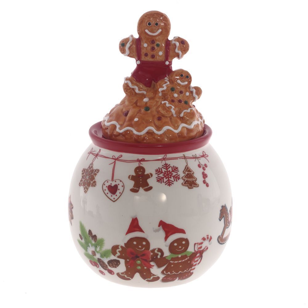 GAEM Конфетница "Пряничное настроение", 900 мл, L13 W13 H21,5 см