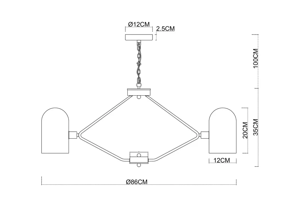 Подвесная люстра Arte Lamp CASSEL