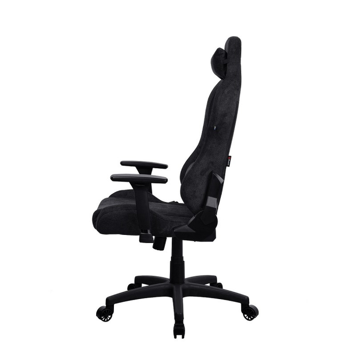 Компьютерное кресло (для геймеров) Arozzi Torretta Soft Fabric™ - Pure Black (TORRETTA-SFB-PBK)