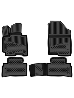 Коврики в салон для HYUNDAI Mufasa 2023-, 4шт. (полиуретан) ELEMENT3DAN0952210K