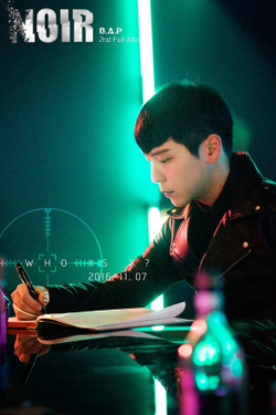 Альбом B.A.P - NOIR 2nd Album Limited Edition KIM HIM CHAN Version