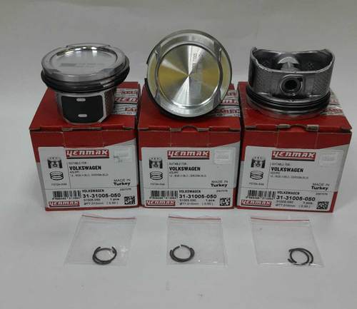 Поршни с кольцами +0,50 АZQ, ВМЕ Yеnmаk