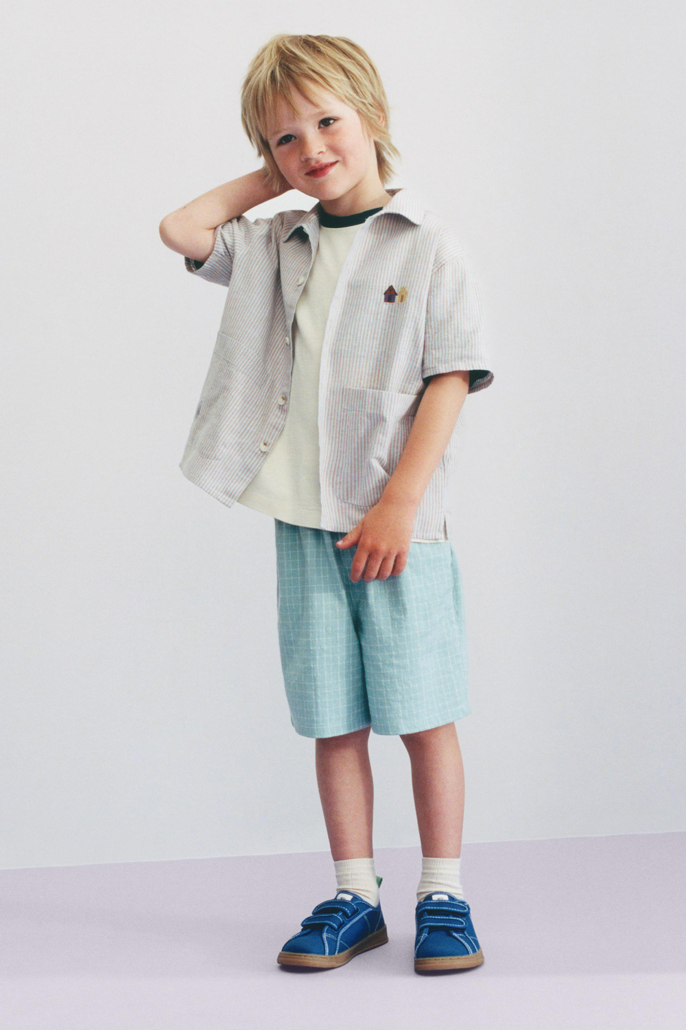ZARA КРОССОВКИ BAREFOOT, СИНИЙ