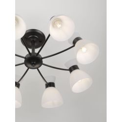 Люстра Rivoli Aemilia 9185-308 8хЕ27 60 Вт модерн | Лайт