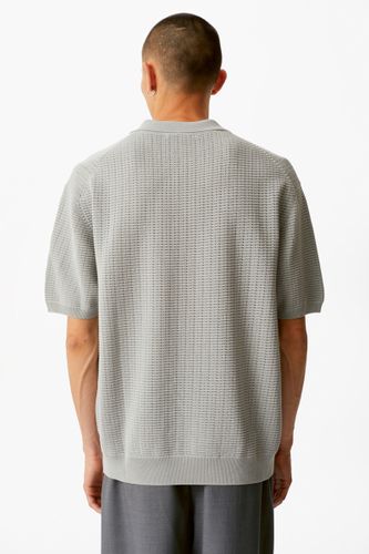 Серая футболка-поло Laine