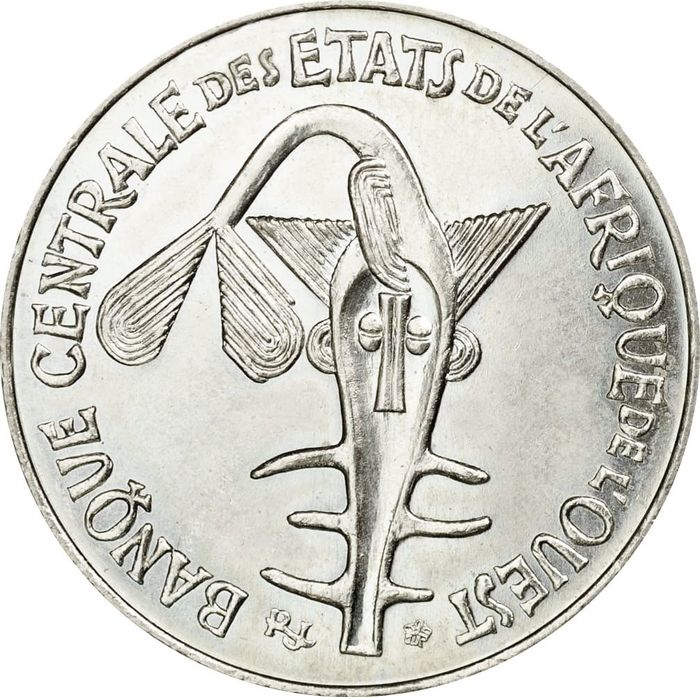 50 франков 2012-2019 Западная Африка (BCEAO) XF
