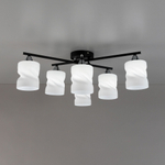 Citilux Нильс CL132165 Люстра потолочная Чёрная