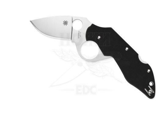 Складной нож Spyderco Introvert C206GP c клинком из стали VG-10, рукоять G10