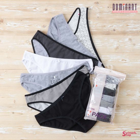 Трусики женские DOMINANT 37000-3, BIKINI, 7 шт. в уп.