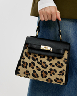 Сумка 680 17 леопард крупный