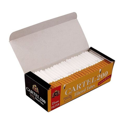 Гильзы для сигарет "Cartel" Extra Long Filter 25мм 200шт