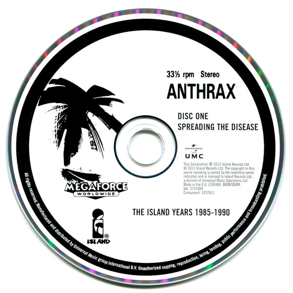 Anthrax / Aftershock: The Island Years 1985-1990 (4CD)