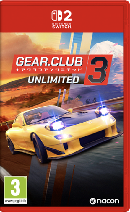 Gear.Club Unlimited 3 (ключ-карта для Nintendo Switch 2, интерфейс и субтитры на русском языке)