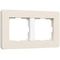 Рамка Werkel Split на 2 поста айвори/белый W0023066 4690389206054