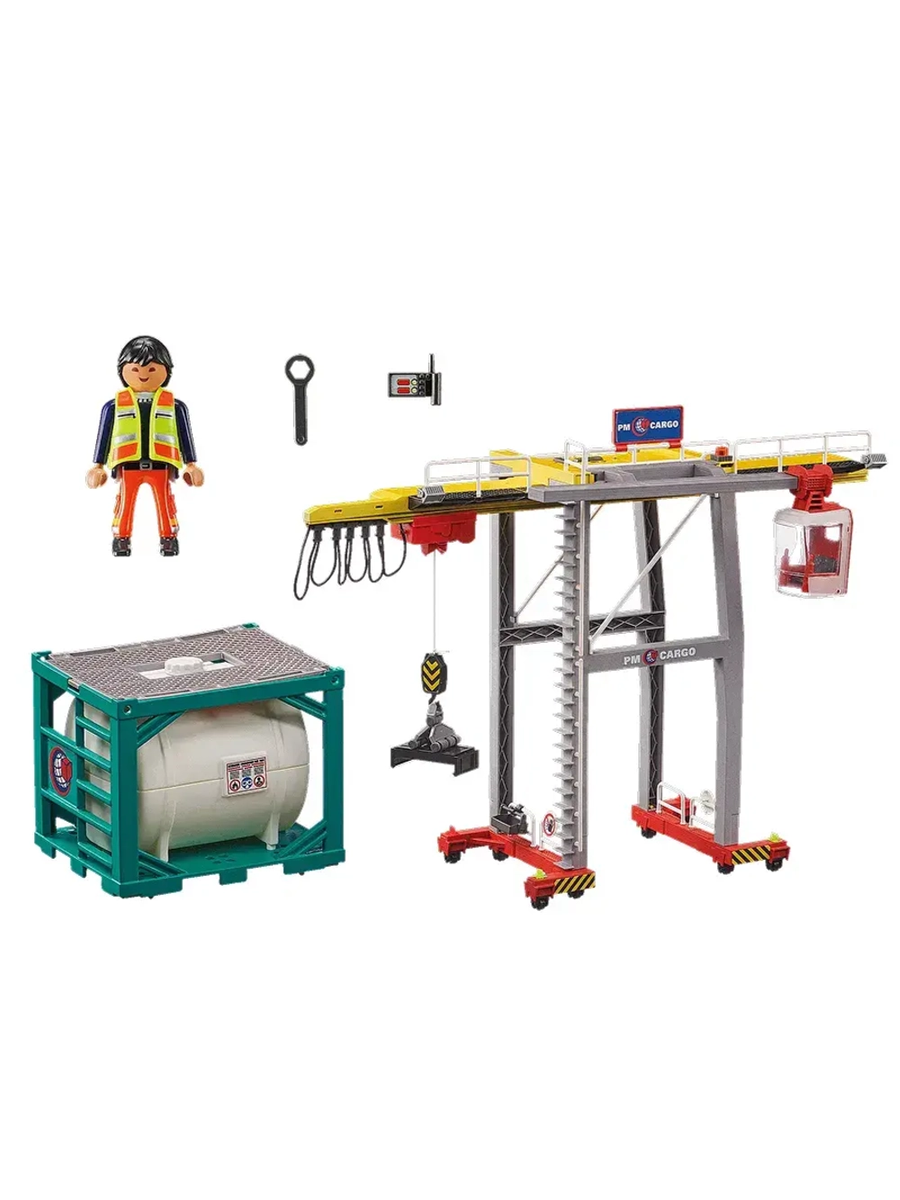 Набор Грузовой кран с контейнером Playmobil 70770