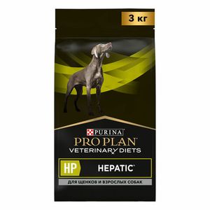 Уценка! Срок 09.2024/ Сухой корм Pro Plan Veterinary Diets HP для собак при хронической печеночной недостаточности