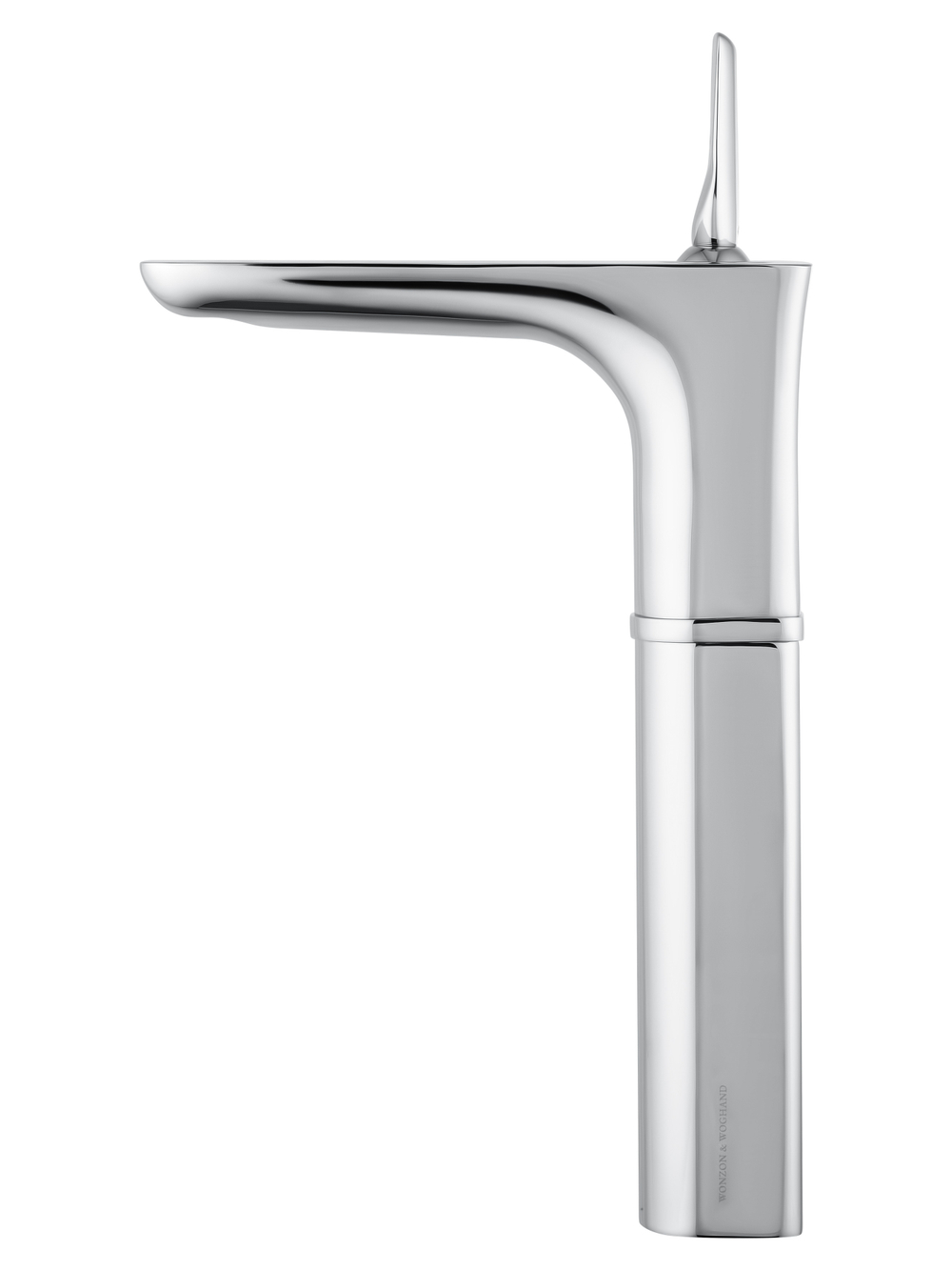 Смеситель для раковины высокий WONZON & WOGHAND SHARK, Хром (WW-48B1104-CR)