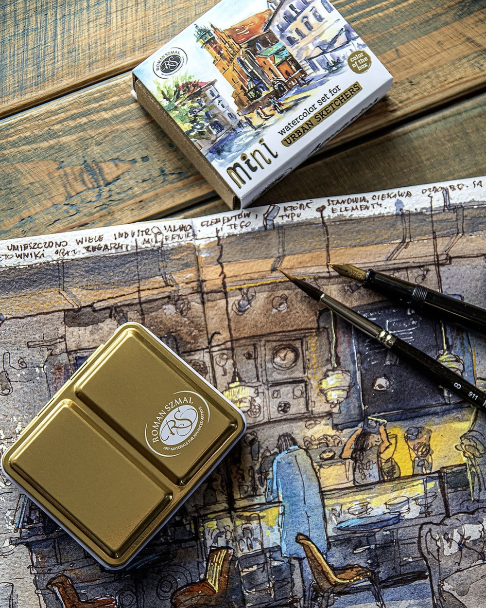 Roman Szmal Watercolor Set