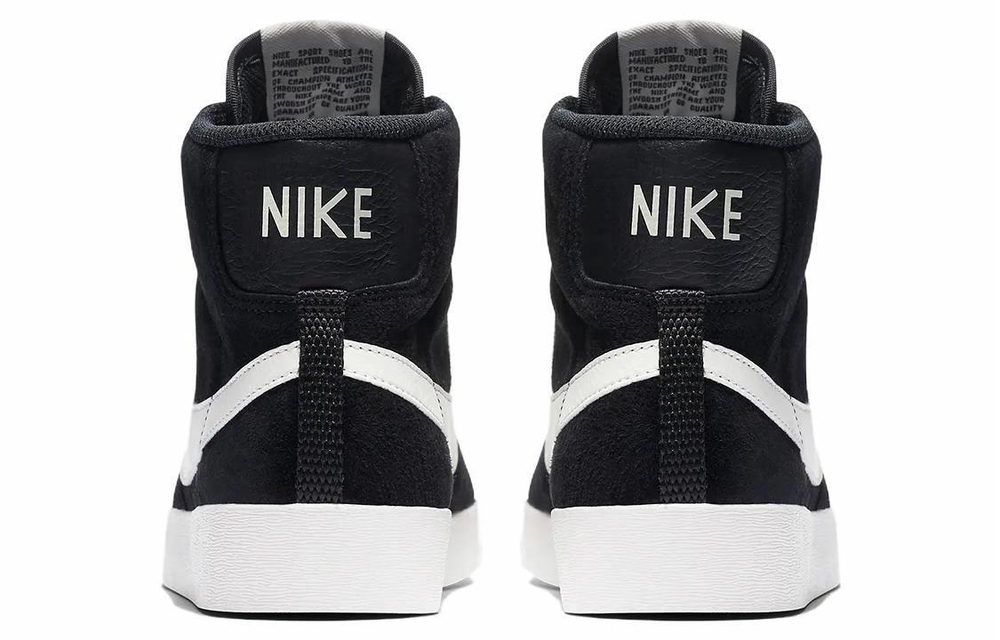 Кроссовки Nike Blazer Black Suede (Женская размерная сетка)
