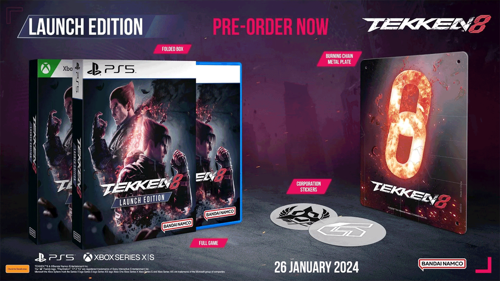 Игра Tekken 8 Launch Edition (Русская версия) для PlayStation 5