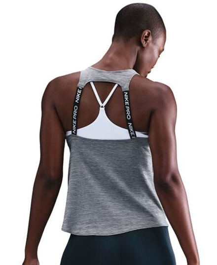 Топ теннисный Nike Dri-Fit Pro Tank - smoke grey/white