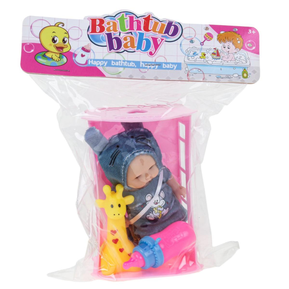 Пупс с аксесс., пакет QX801-1