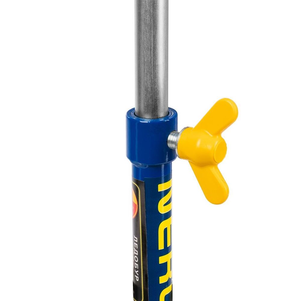 Ледобур NERO-MINI-130T, телескопический, левое вращение