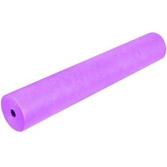 Простыни одноразовые 70x200 см. в рулоне с перфорацией (100 шт), цвет фиолетовый